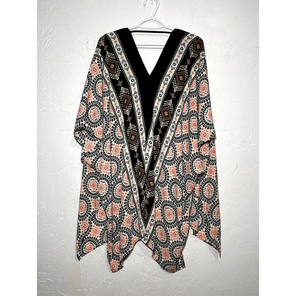 Signature Studio aztec patterned bohemian boho chic cardigan size m/l - Picture 7 of 8